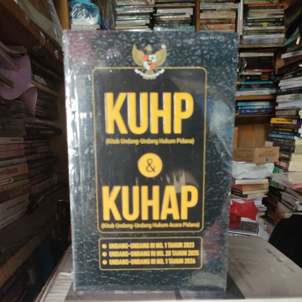 Original Buku KUHP Kitab Undang-undang Hukum Pidana & KUHAP Kitab Undang-undang Hukum Acara Perdata