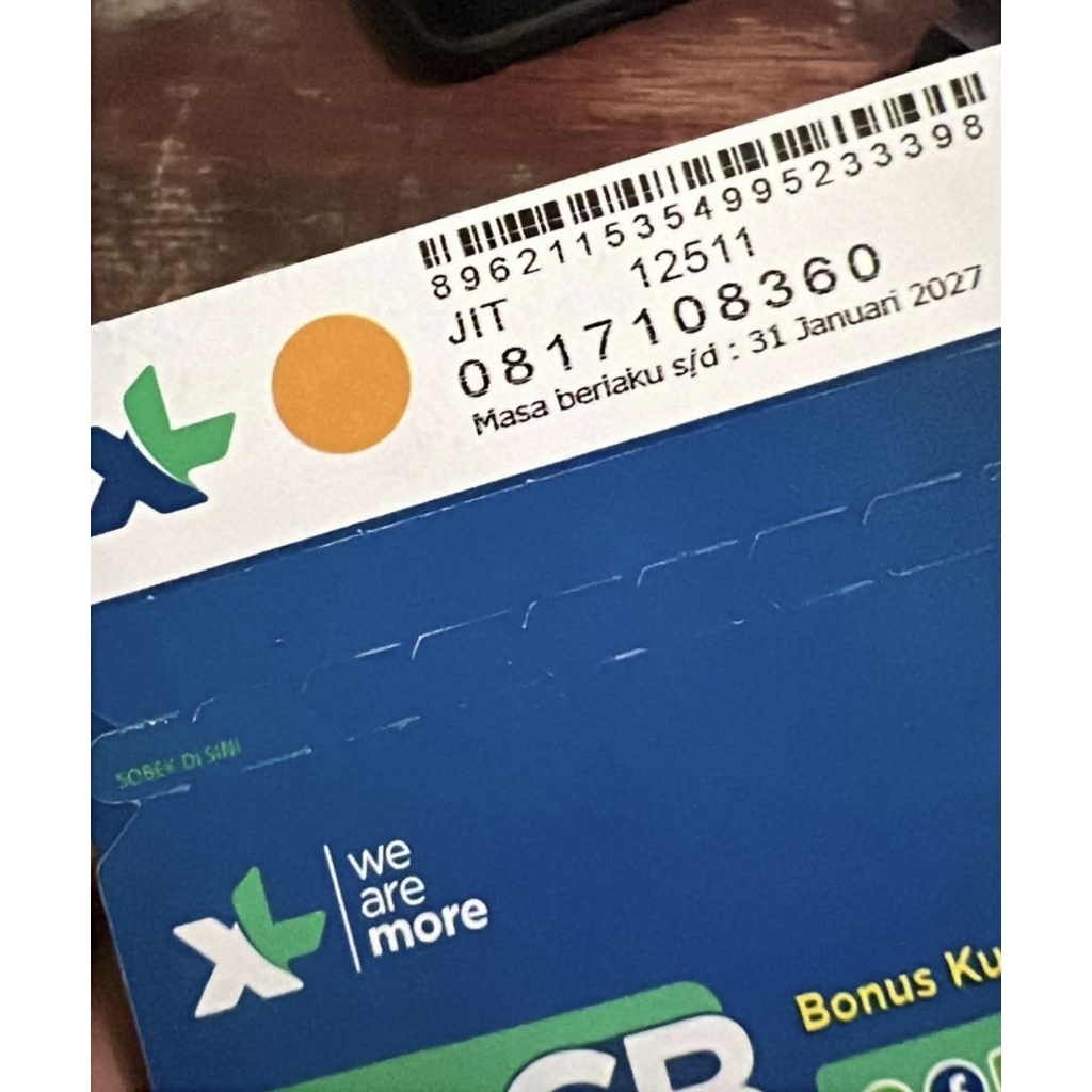 NOMOR CANTIK XL 10 DIGIT