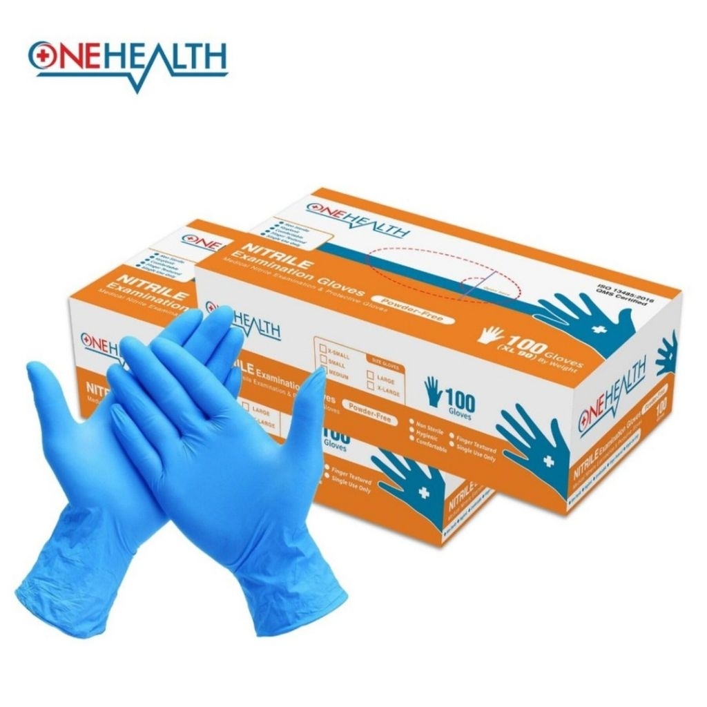 Sarung Tangan Nitrile 100Pcs / Sarung Tangan Nitrile / Sarung Tangan Nitrile Hitam / Glove Nitrile /