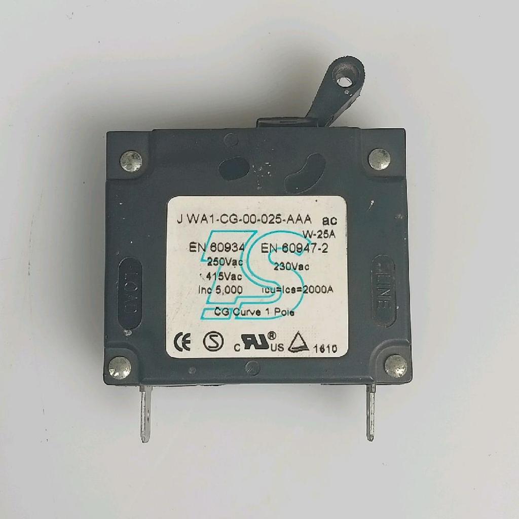 MCB JWA1-CG-00-025-AAA MCB AC 25A bekas UPS Vector Ablerex MS/ML+3000