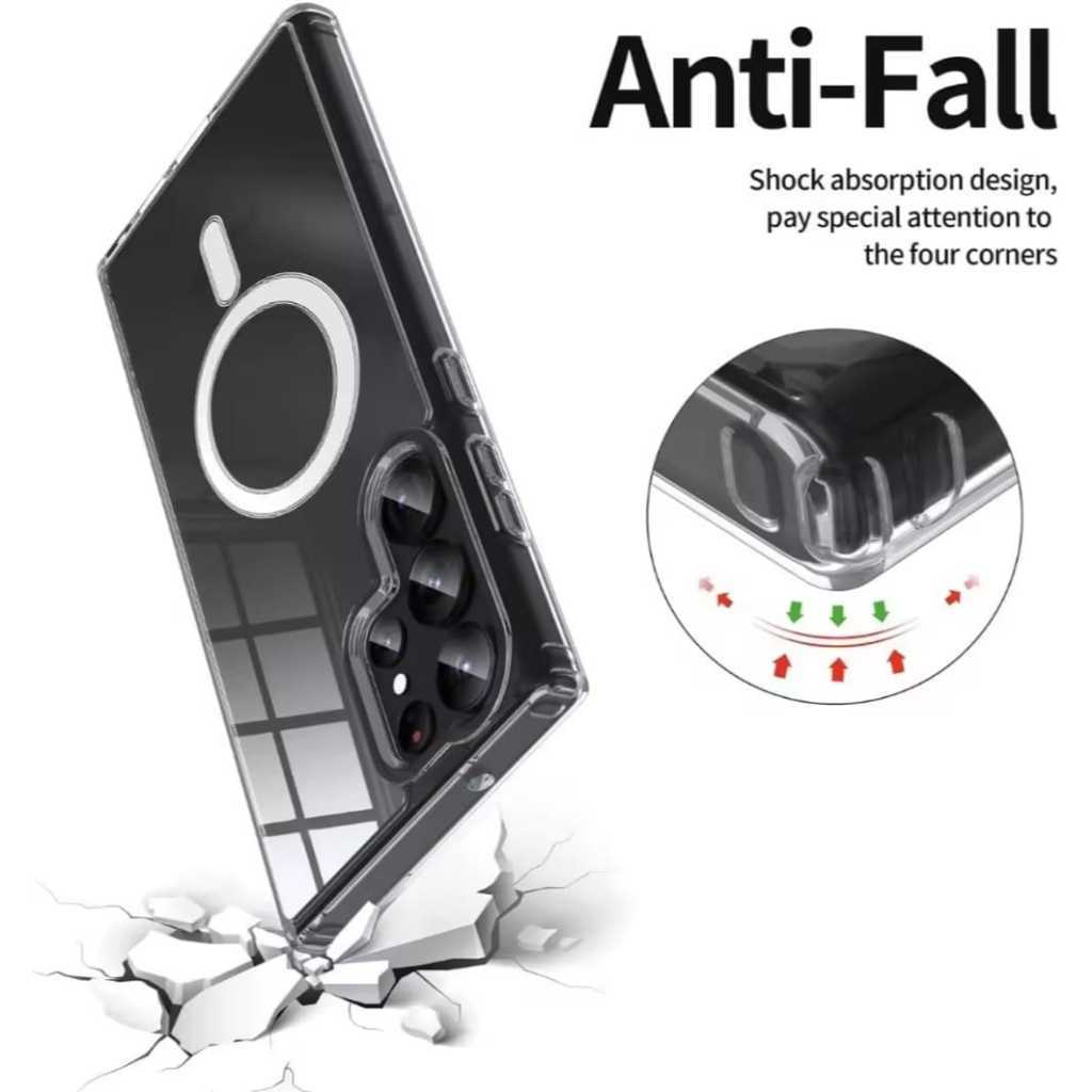 CASE SAMSUNG A23 4G SAMSUNG A23 5G SAMSUNG A27 5G SAMSUNG A37 SAMSUNG A57 CLEAR CASE MAGSAFE MAGNETI