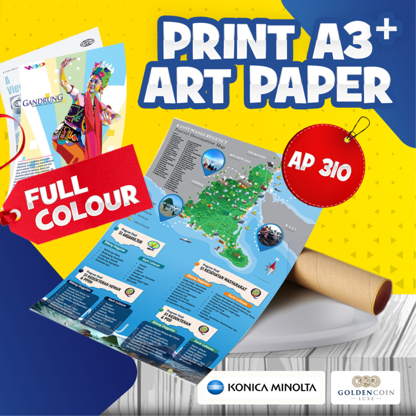 CETAK A3+ ART PAPER 310
