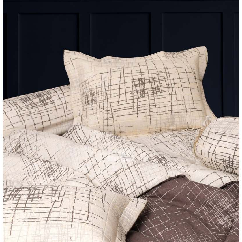 Soraya Bedsheet Set Bedcover Rimple Motif Minimalis Uk 180x200x30cm