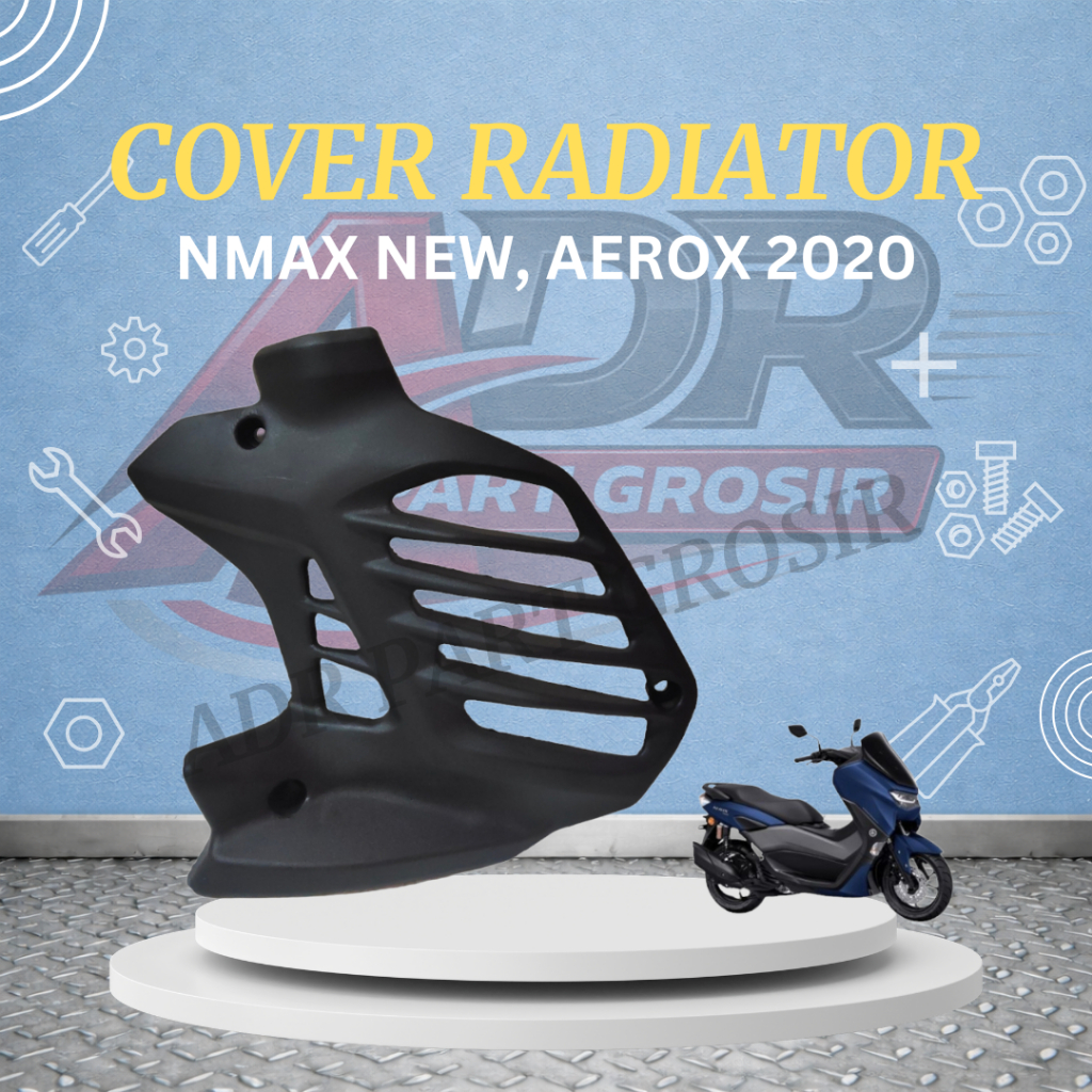 Cover Radiator Nmax New Aerox New Cover Tutup Radiator Nmax New