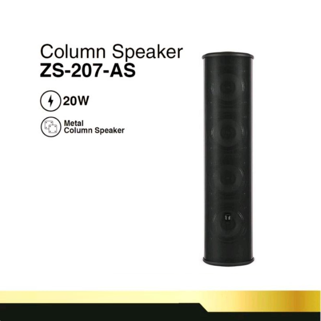 Column Speaker Toa ZS-207-AS 20W / Speaker Dinding TOA ZS207AS / Spekaer TOA ZS 207 AS Kolom Toa