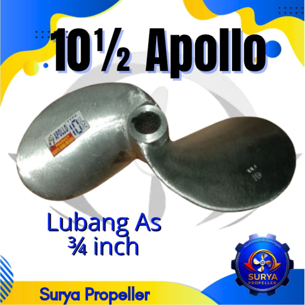 Kipas Kapal 10½Pk Baling-baling Perahu Nelayan Harian