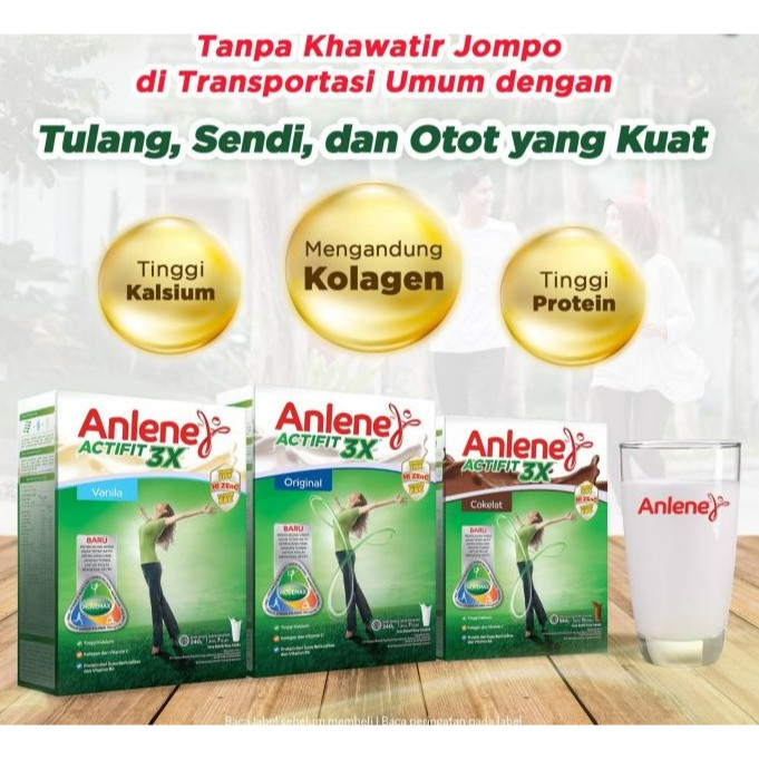Anlene 230 gr Susu Kesehatan Tulang Susu Tinggi Kalsium