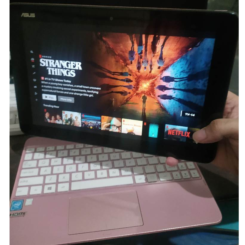 laptop asus transformer t101h 2in1 notebook tablet second murah