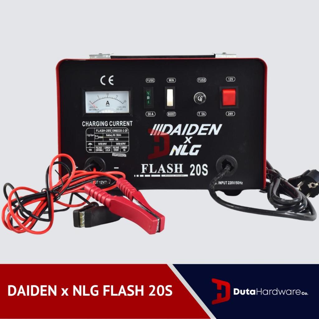 DAIDEN X NLG FLASH 20S / Mesin Charger Aki