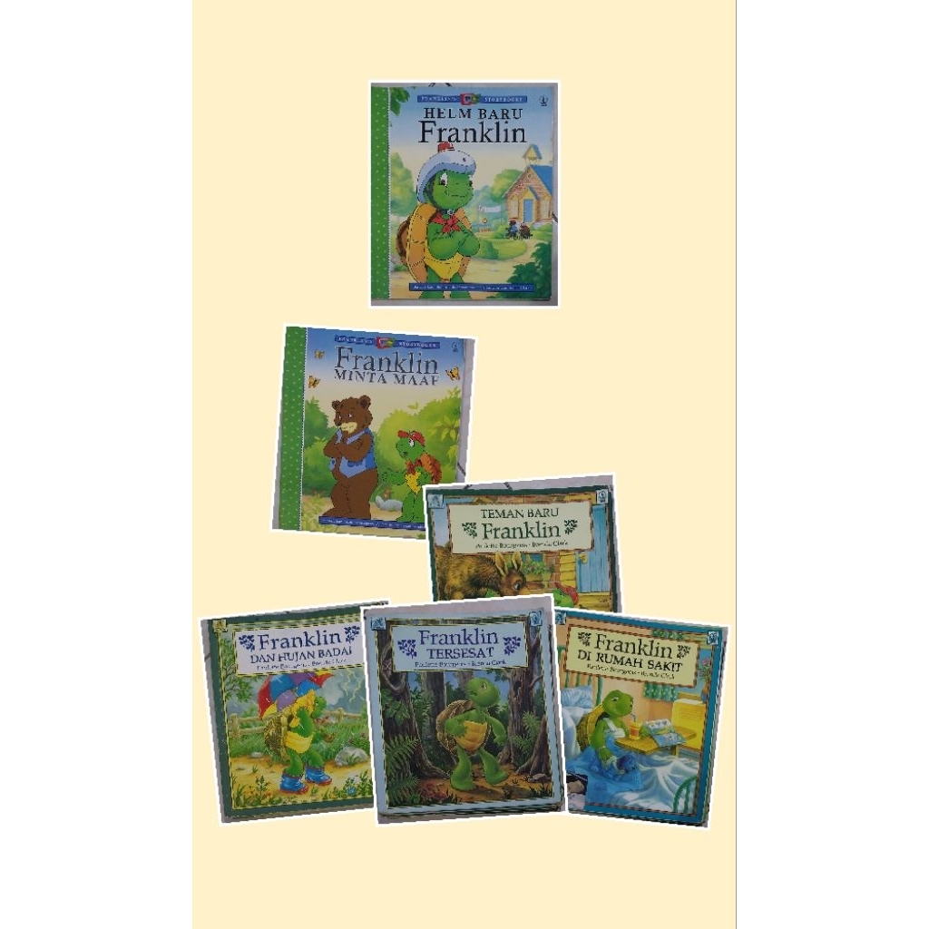 Buku Cerita anak Franklin' Storybooks preloved