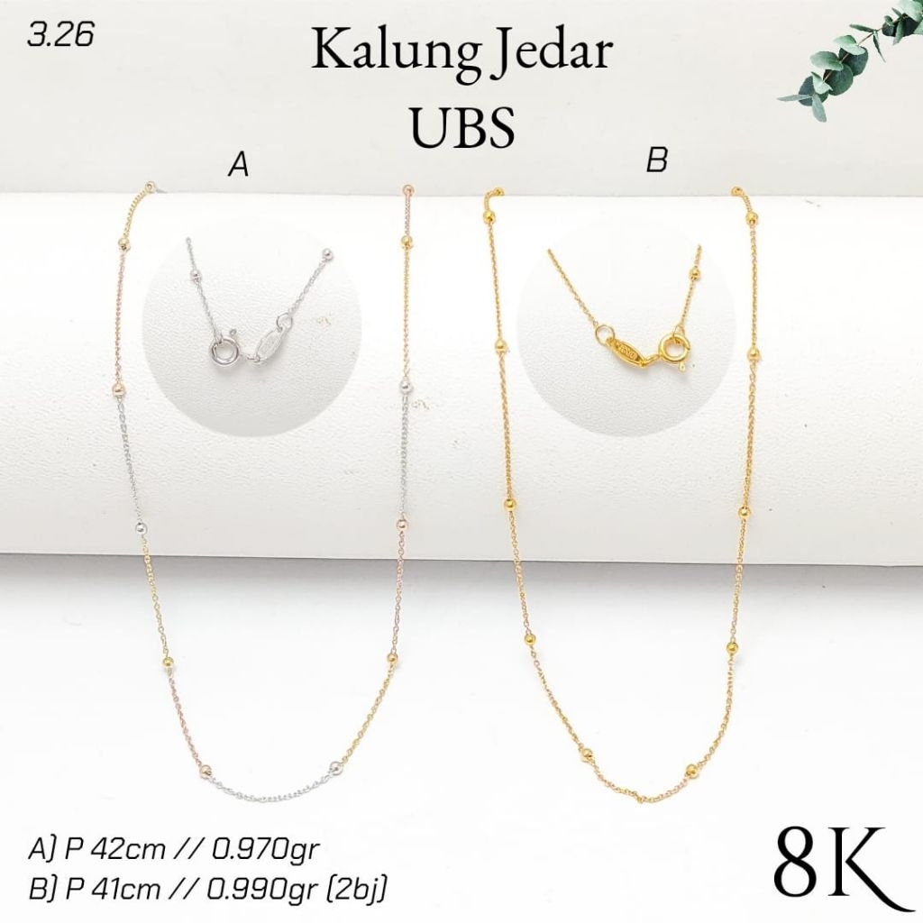 KALUNG JEDAR UBS PART2 0.990g KADAR 8K