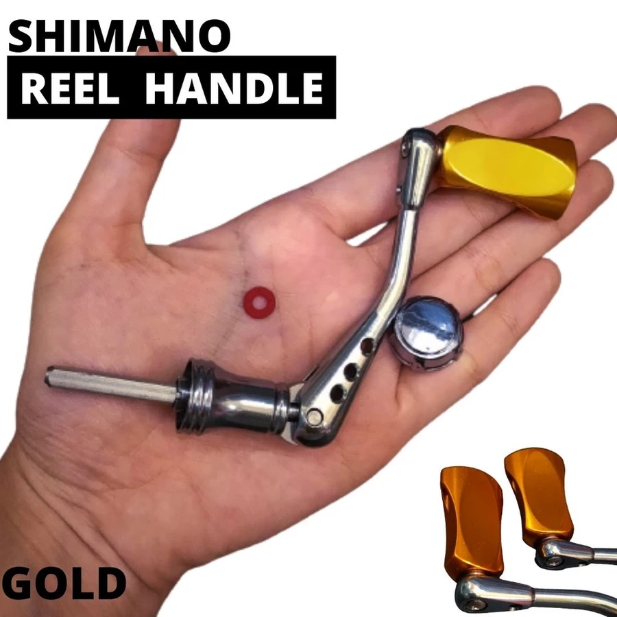 REEL HANDLE SHIMANO GOLD UKURAN 1000/2000/2500/3000/4000/5000/6000