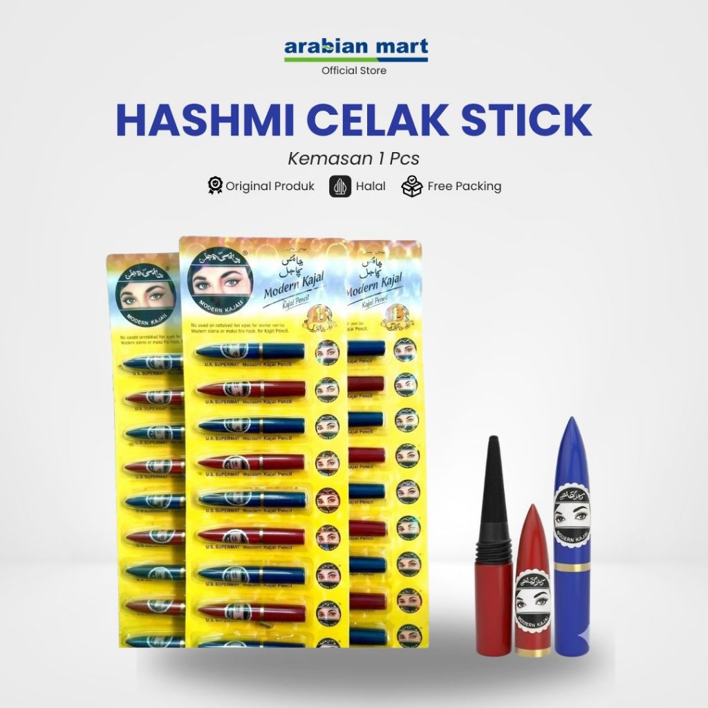 Eyeliner Arab || Stik Kajal Celak Mata || Hashmi Kajal Stik Cilak ARAB