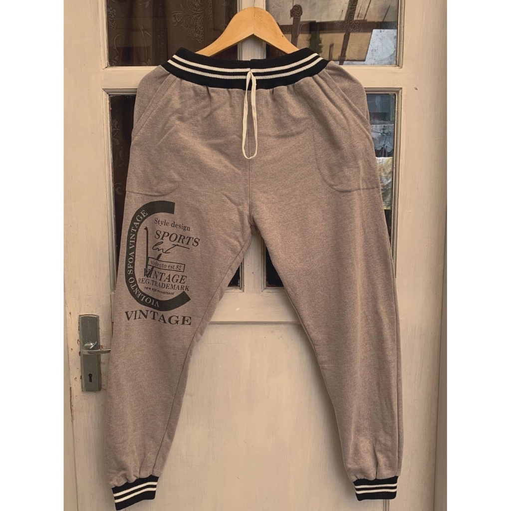 Preloved Celana Training Unisex | Celana Training Wanita | Celana Training Pria | Celana Training Pa