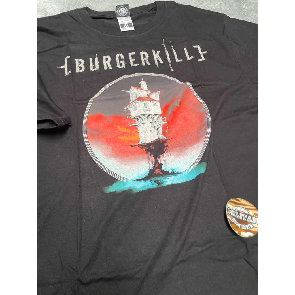 T-SHIRT BURGERKILL KONTINUM UNLEASHED THE UPRISING