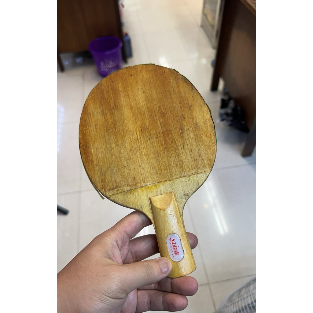 KAYU BET PINGPONG DHS PEN HOLDER