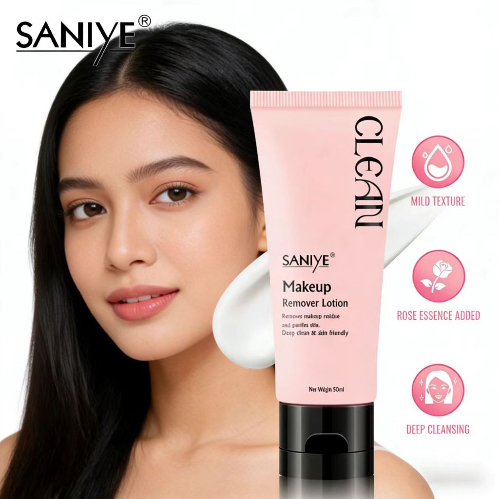 SANIYE 2 in1 Makeup Remover Lotion Deep Cleansing Gentle Face Makeup Remover R2017