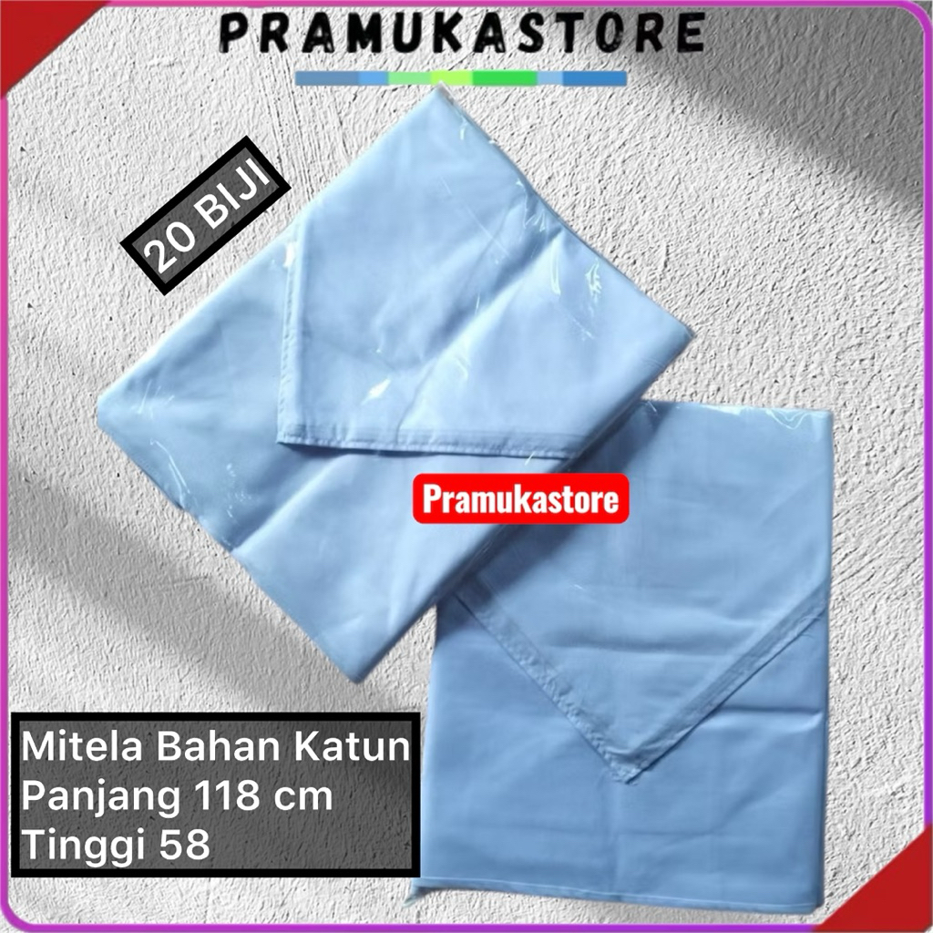 Mitela 20 Biji Bahan Cotton Mitela PMI PMR Katun