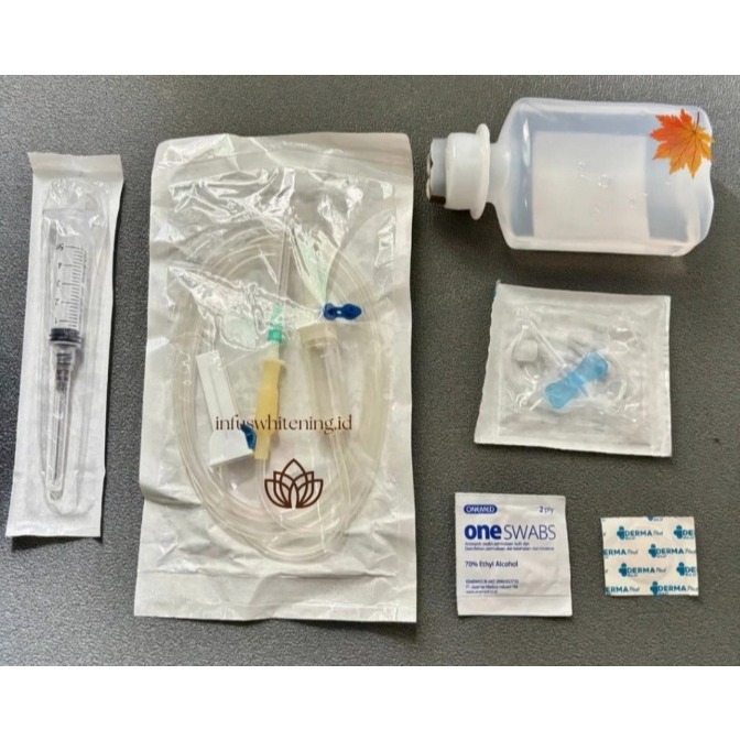 Bundling Perlengkapan Infus Set Lengkap