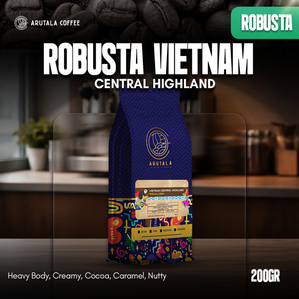 ARUTALA COFFEE - Robusta Vietnam Central Highland Fresh Roasted