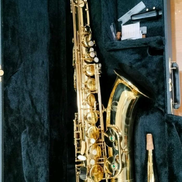 Tenor Saxophone Hermes Made in USA Original Sax Vintage Berkualitas Suara Jernih