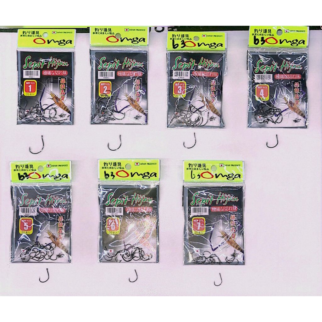 Mata pancing udang sepit hijau