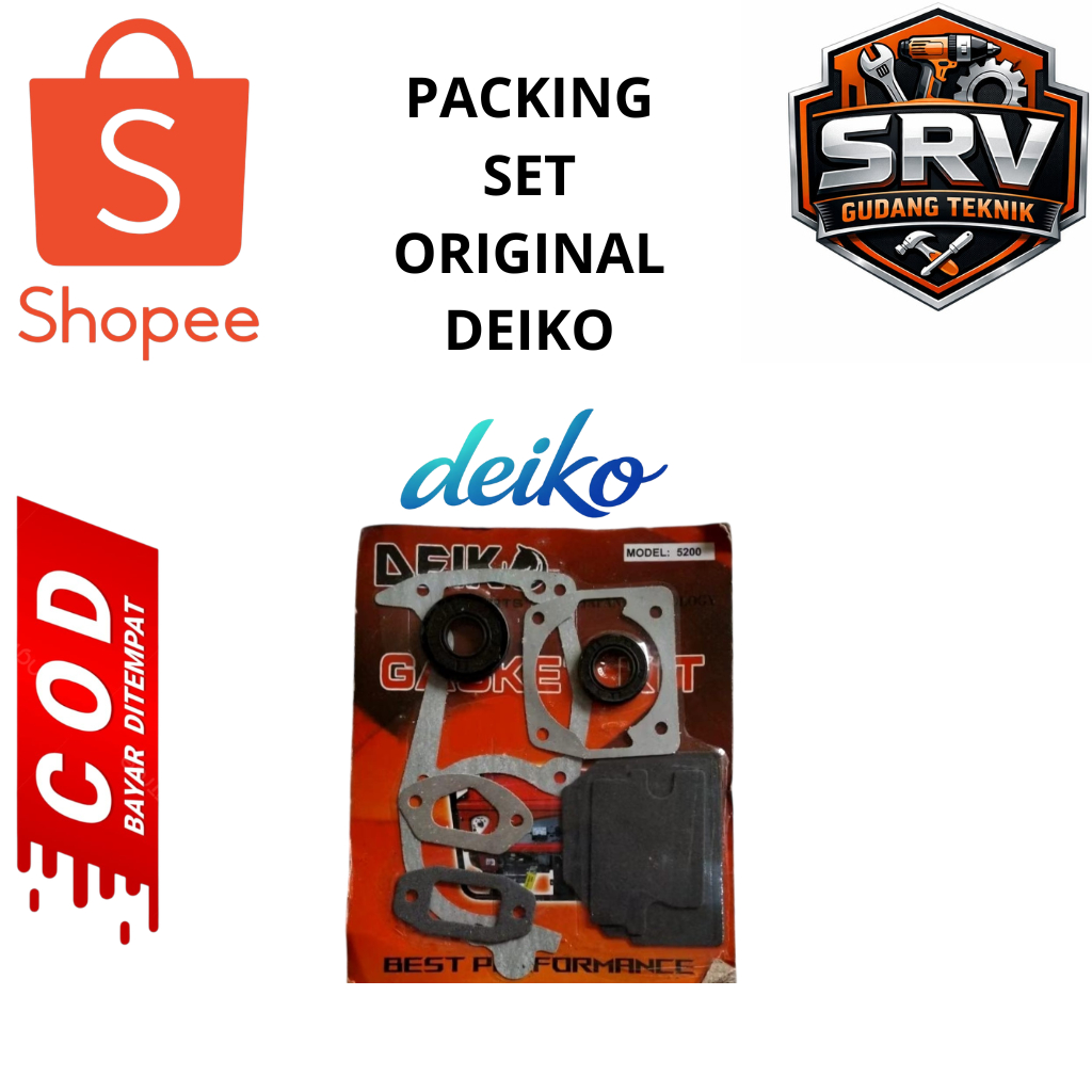 PACKING SET+ SEAL DEIKO SENSO 5200 GASKET SET DEIKO 5200 ORIGINAL