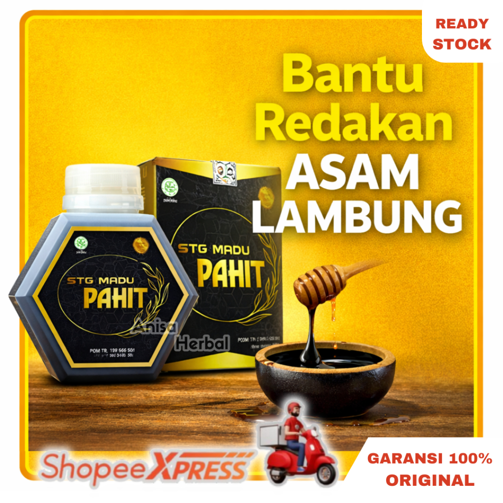 STG MADU PAHIT HERBAL PROPOLIS MADU HITAM PAHIT MADU MURNI