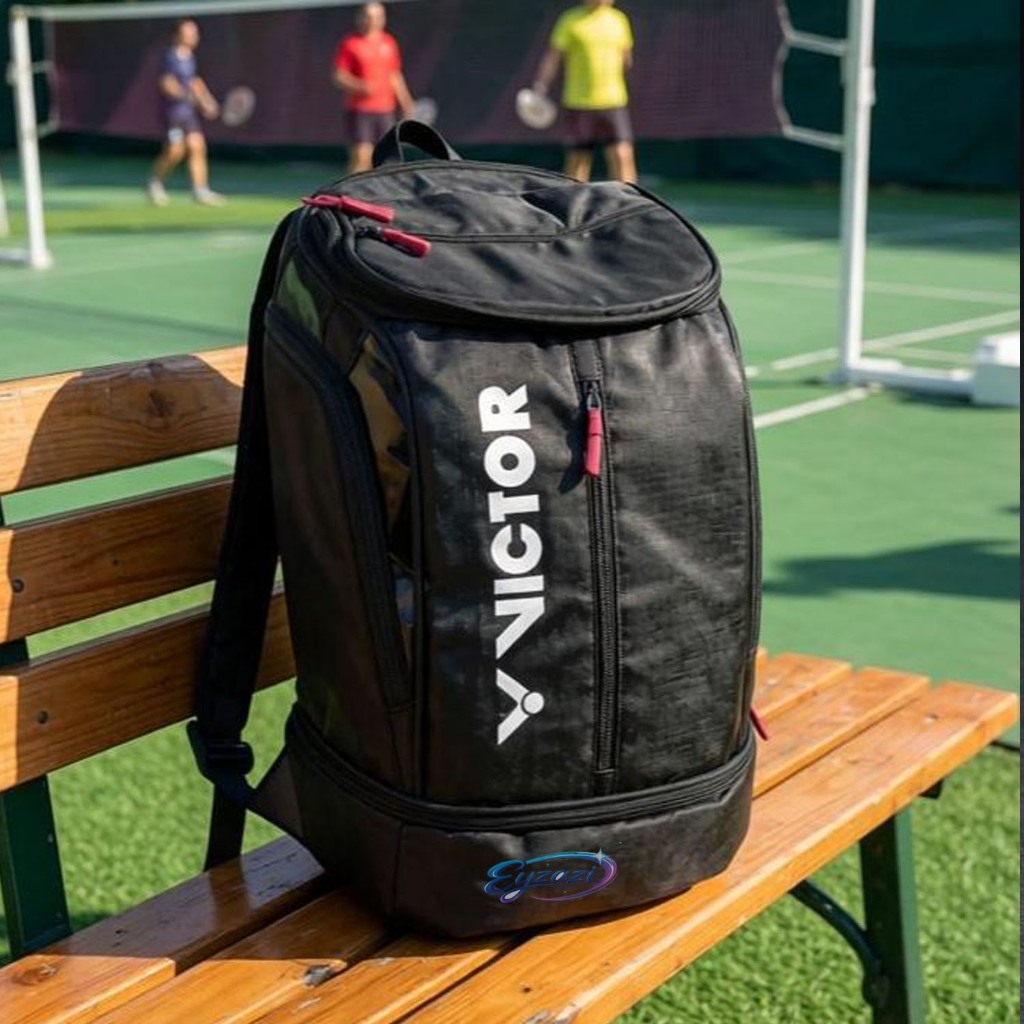 Tas Badminton Victor Ransel Tas Tenis Backpack Termo Bahan Premium