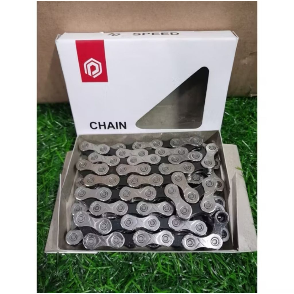 CHAIN / RANTAI POLYGON 10 Speed 126L SILVER sepeda MTB / sepeda lipat / roadbike