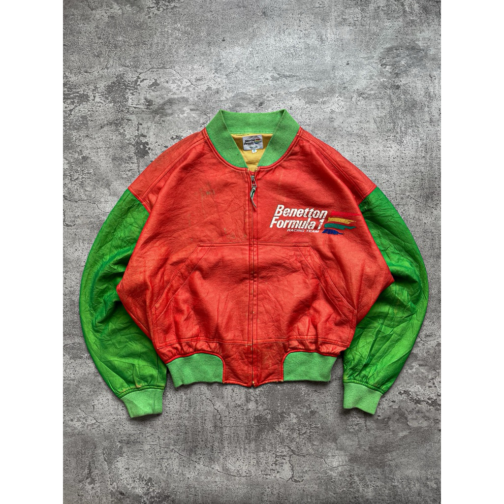 Vintage Benetton Formula 1 Racing Jacket