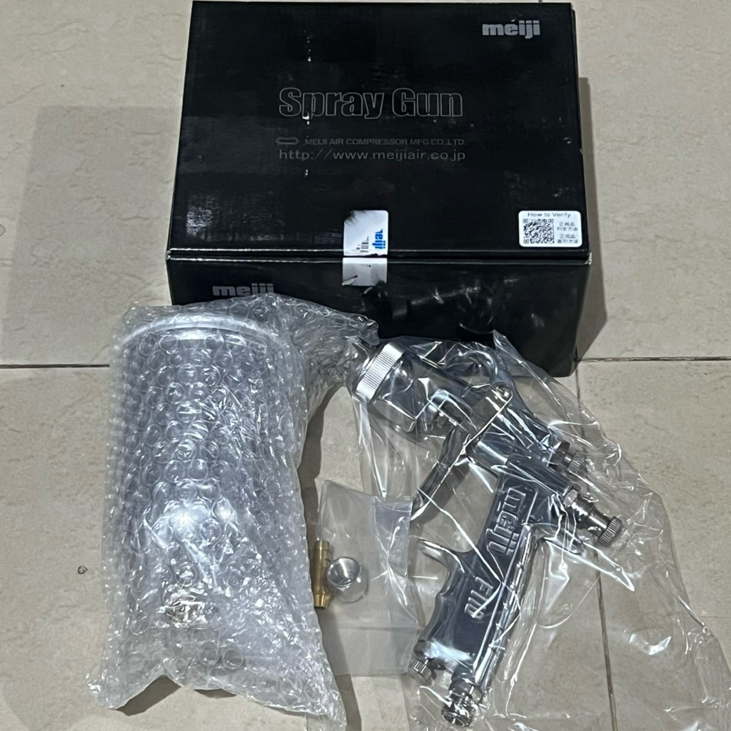 Spray Gun Meiji F110 Tabung Atas Original Japan