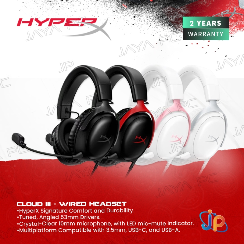 HyperX Cloud III Wired Gaming Headset