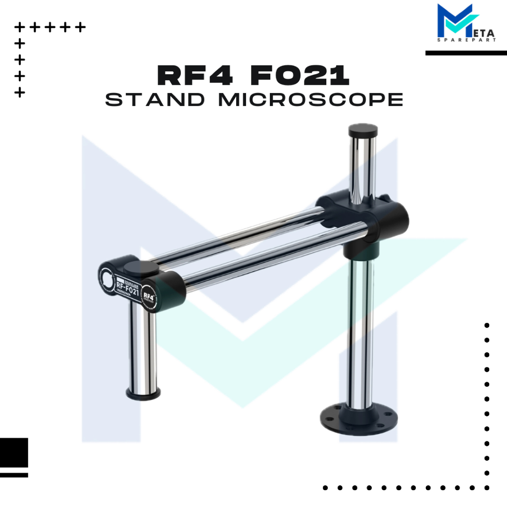 RF4 FO21 UNIVERSAL DUAL-BEARING DUAL-ROD MICROSCOPE STAND FOR MOST MICROSCOPE / STAND MICROSCOPE / T
