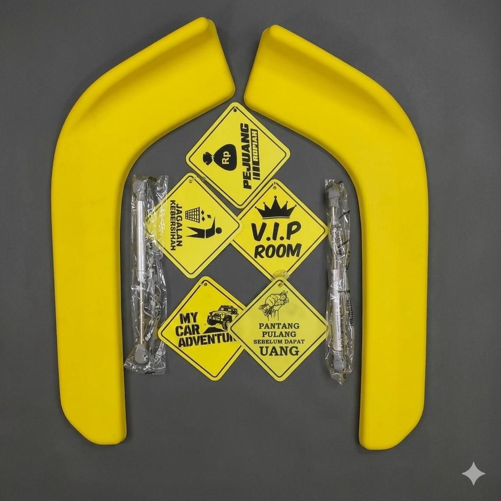 Winglet Pelindung Bumper Mobil Universal | Winglet Mobil | Winglet Truck | Winglet Pick Up | Winglet