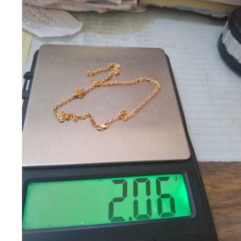 kalung anak - emas 22k - kadar 700- harga murah