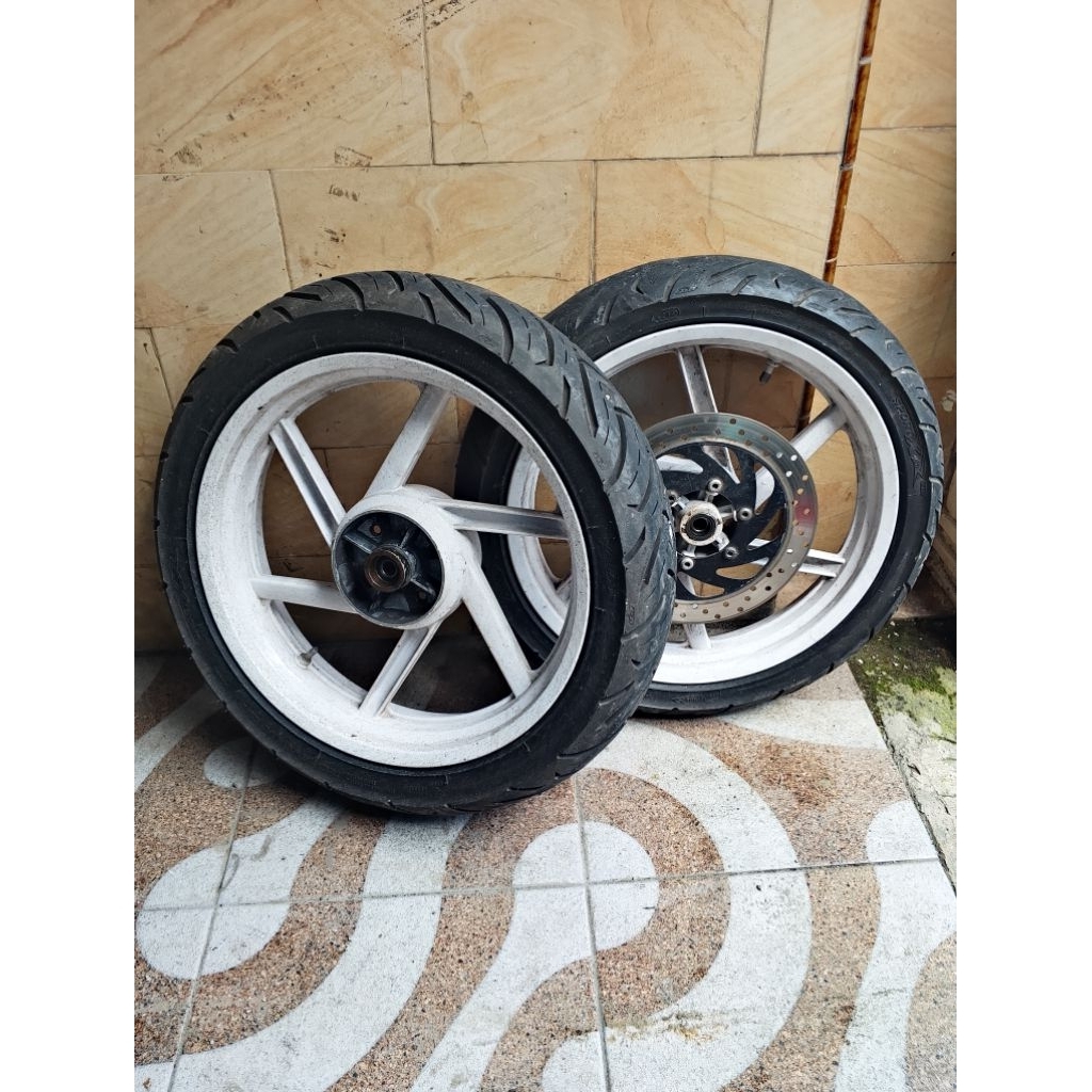 VELG RACING RING 17 TAPAK LEBAR SCORPIO
