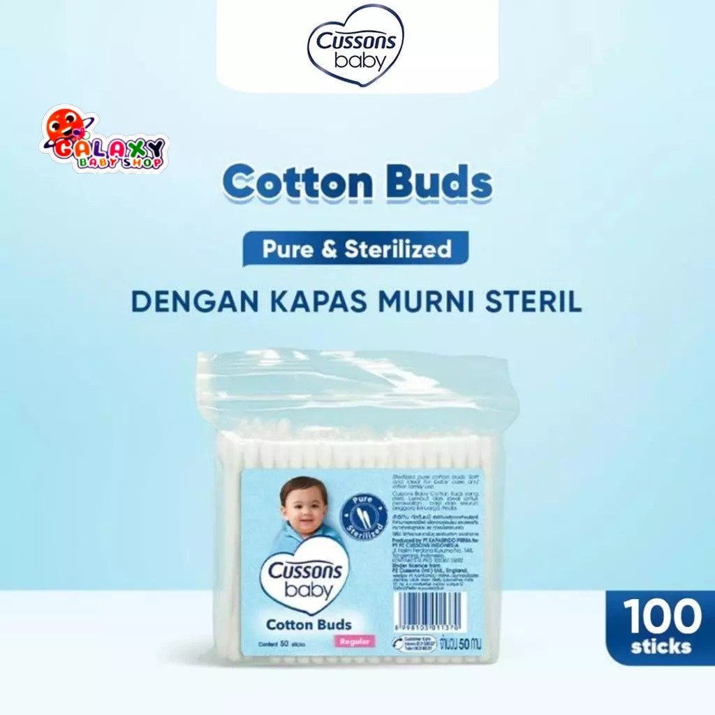 Cussons Baby Cotton Bud Regular/Extra Fine 100's