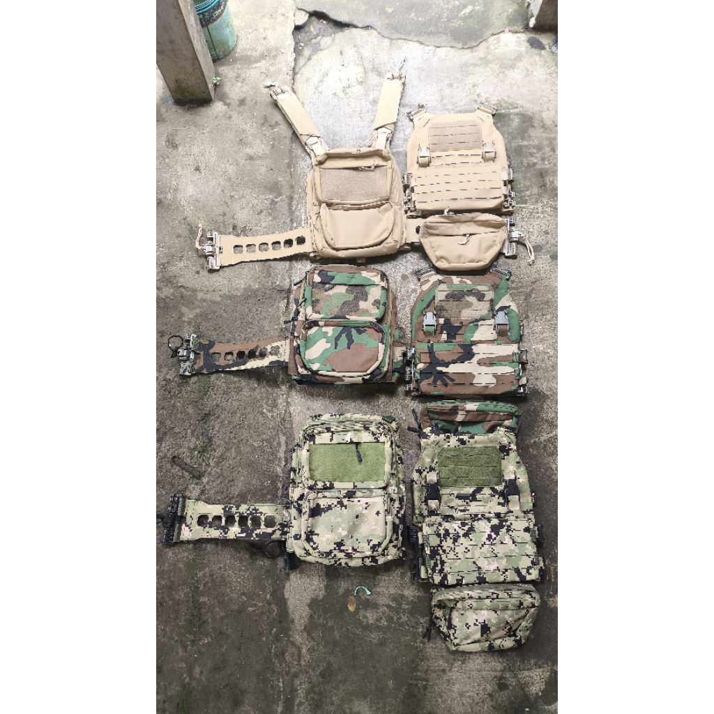 Tactical Backpanel Molle Vest Import