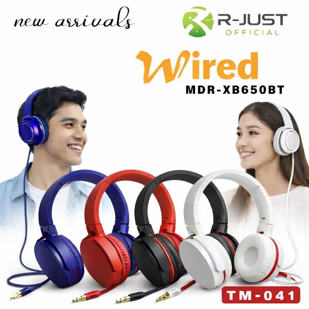 HEADPHONE KABEL TM-041 / XB650 / XB950 HEADPHONE (NO BLUETOOTH) SOUND QUALITY HEADSET BANDO