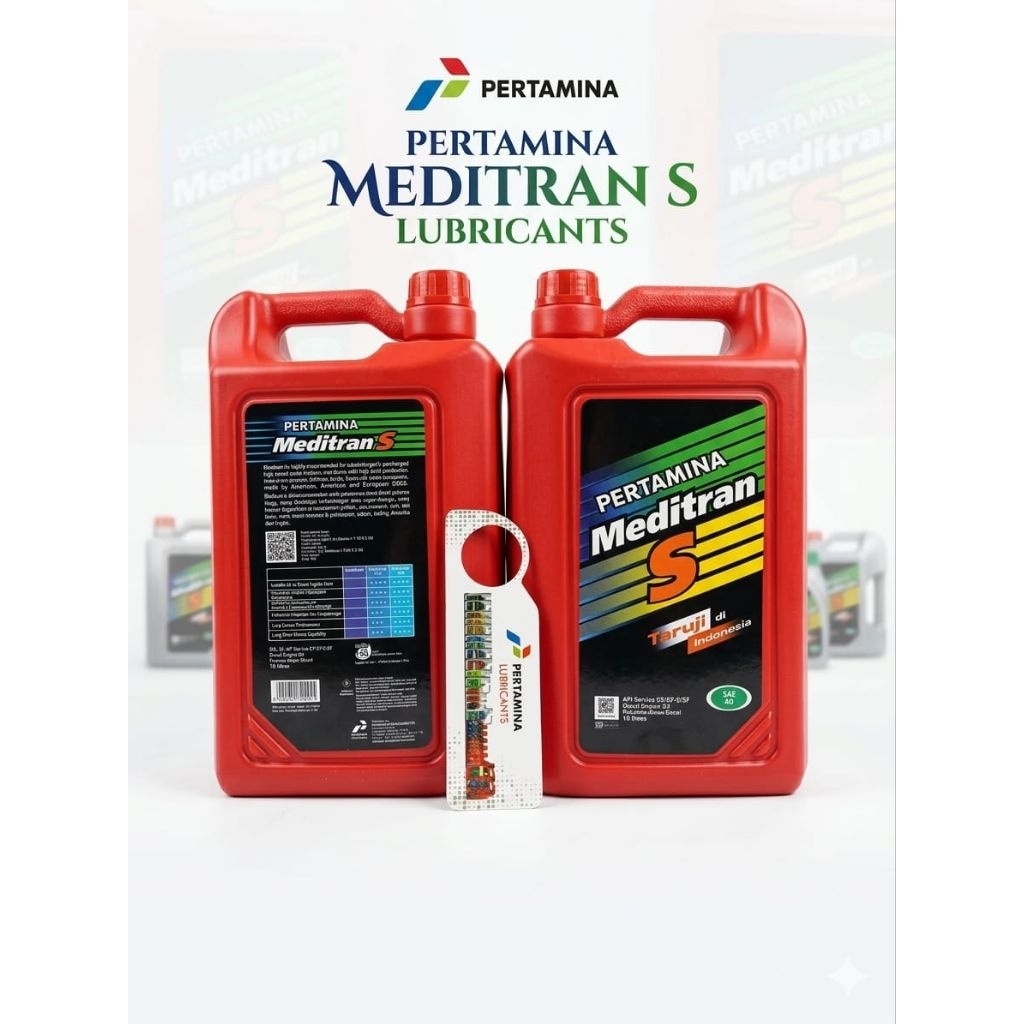 OLI PERTAMINA MEDITRAN S SAE40 10LITER OLI MOBIL