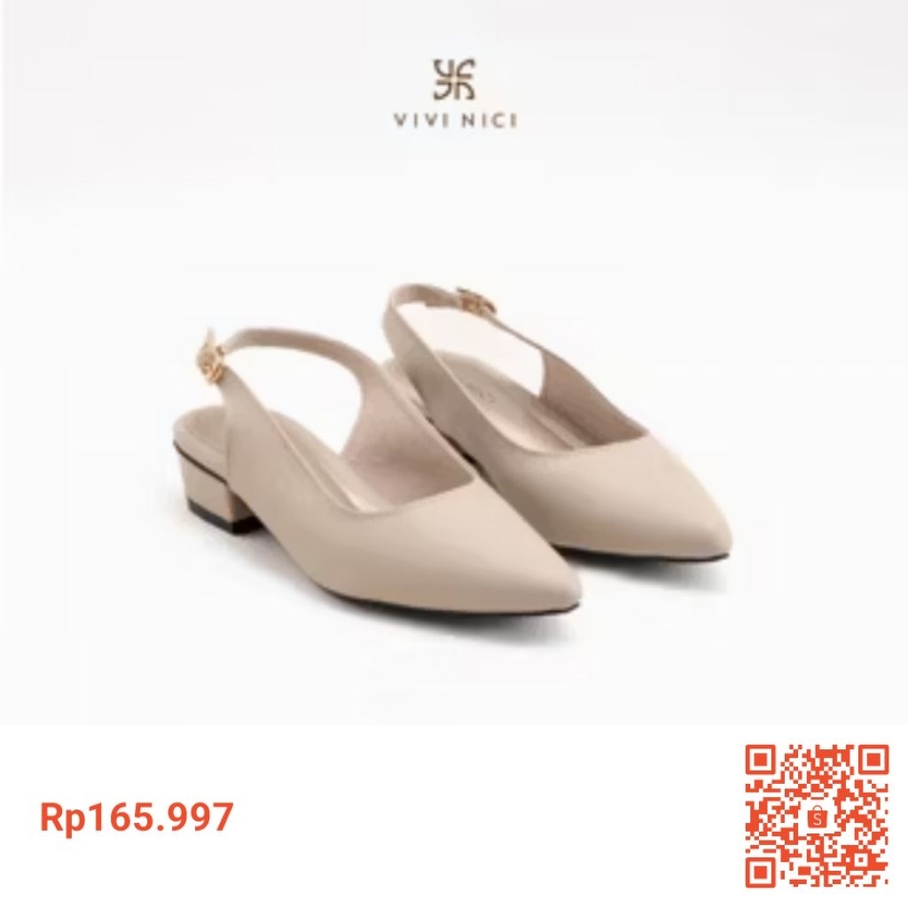 Vivi Nici Celyne Sepatu Sandal - Sweet Corn - 39