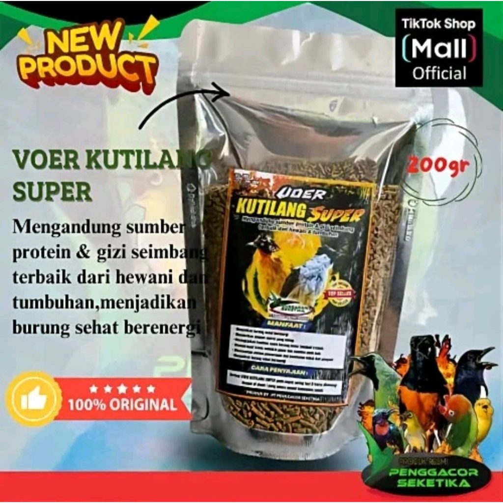 SUPLEMEN VOER KUTILANG SUPER BURUNG KICAU
