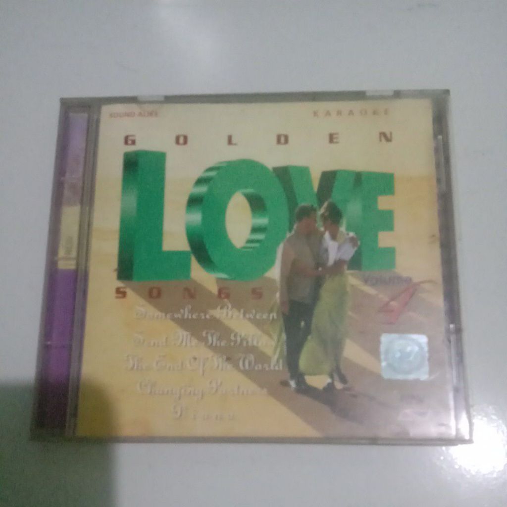VCD KAROEKE GOLDEN LOVE SONGS VOLUME 4