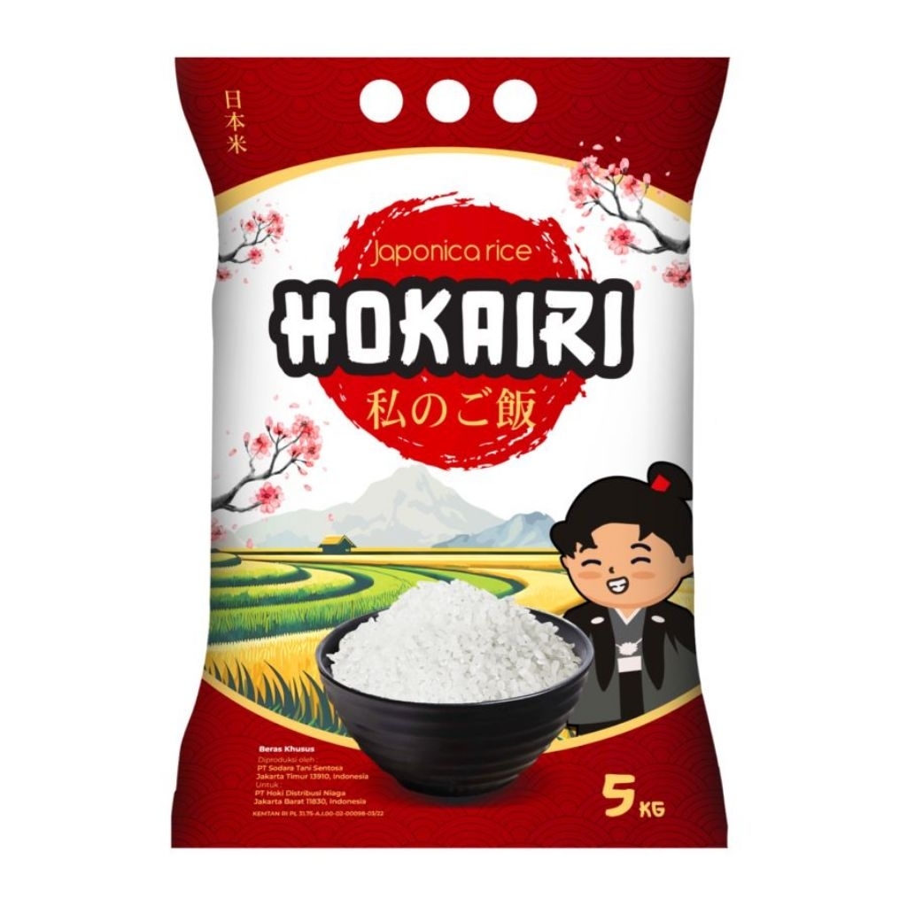 Hokairi Japonica Beras 5 kg