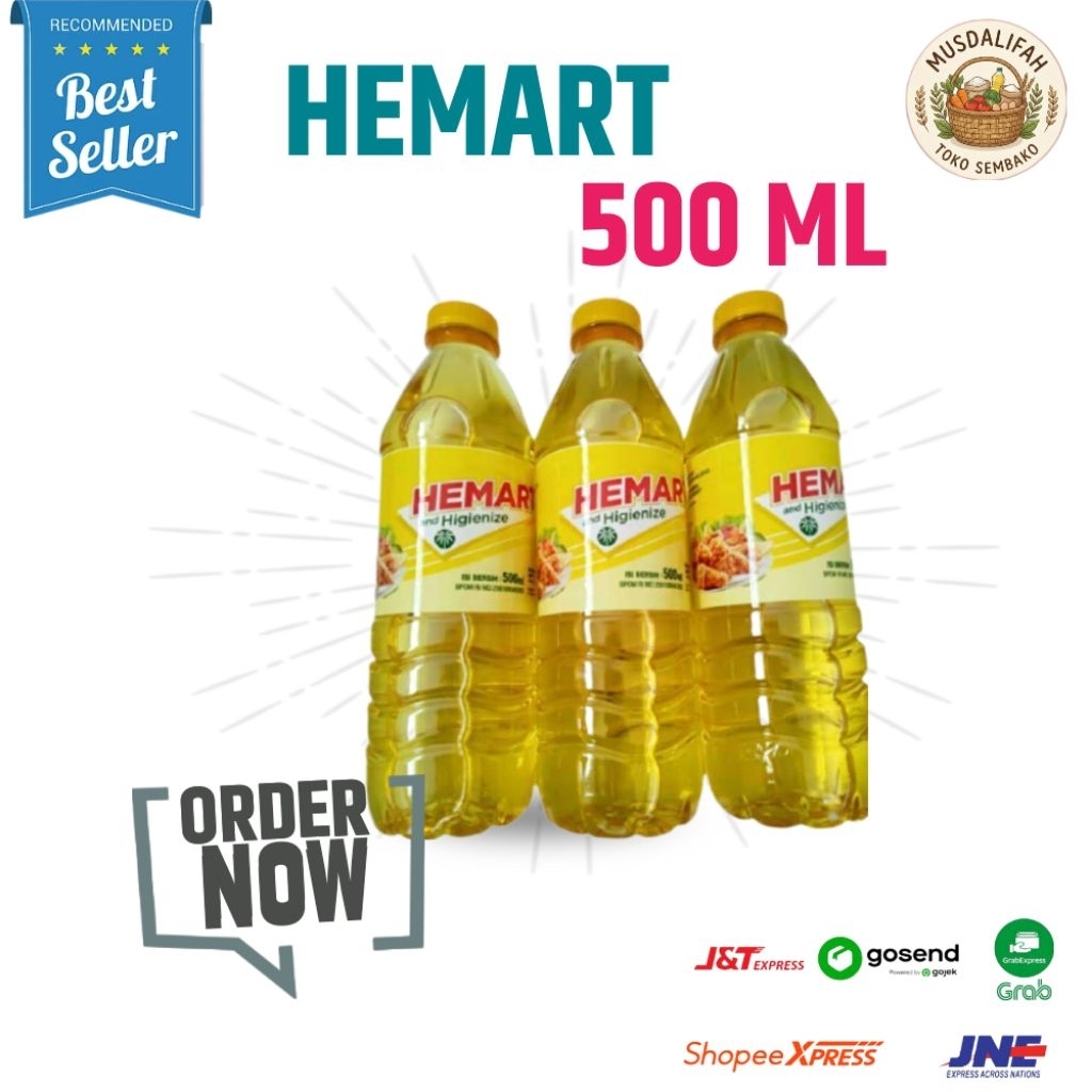 Minyak Goreng Hemart 500ml