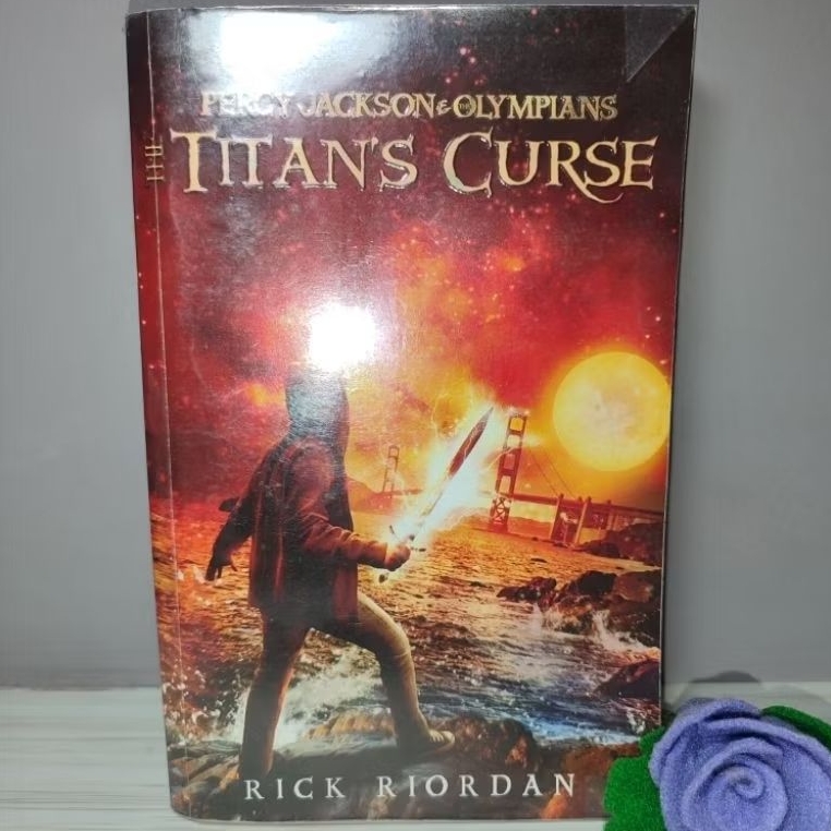Novel Original The Titan's Curse - Rick Riordan (Preloved)