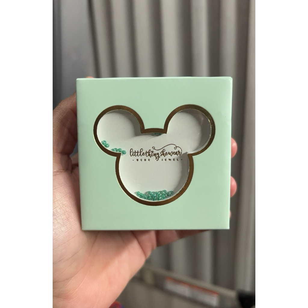 LITTLETHINGSHEWEAR- Anting Emas Anak Mouse Newborn 17K