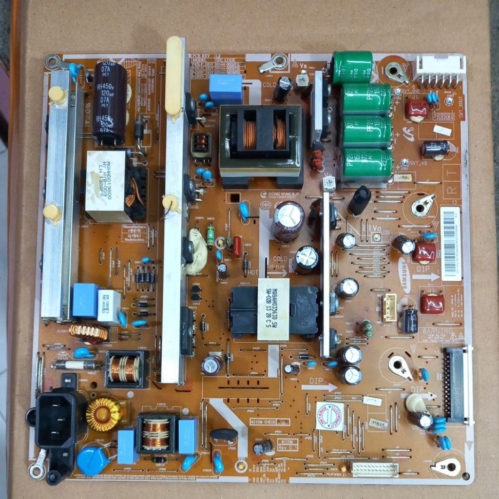 psu powersupply regulator tv plasma samsung 43f4000
