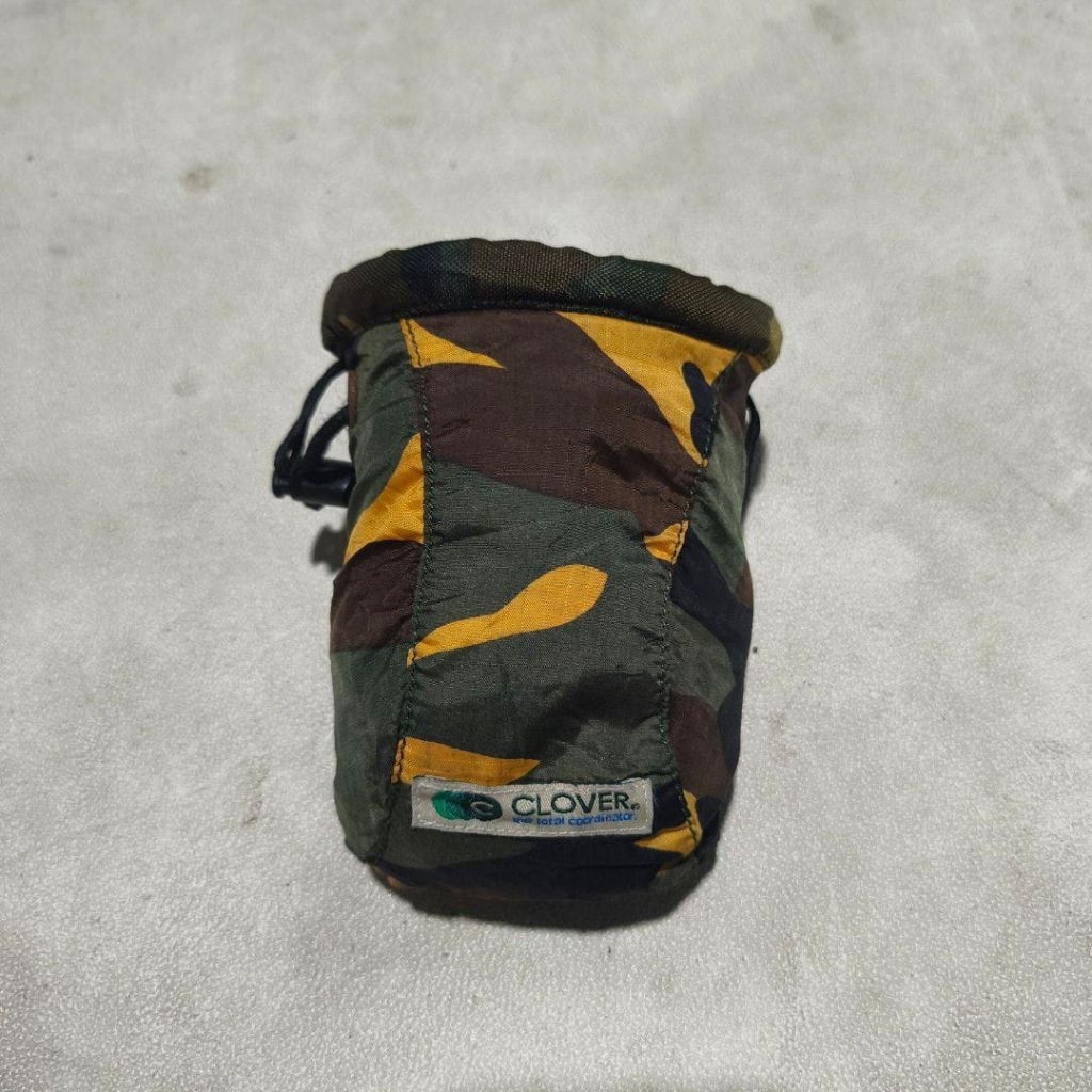 Tas chalk bag climbing panjat tebing clover camo